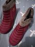 WVNE冬季老北京布鞋女棉鞋中老年加厚保暖加絨棉靴子軟底防滑媽媽棉鞋 1012-1加厚紅色 42 曬單實(shí)拍圖