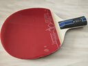 蝴蝶（BUTTERFLY）乒乓球拍D5橫直套裝進(jìn)攻結合弧圈雙面反膠皮5層 (內附拍套) 曬單實(shí)拍圖
