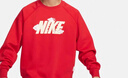 耐克(NIKE)男冬季圓領(lǐng)衛衣 加絨保暖 休閑運動(dòng) FZ6374-657紅 2XL 曬單實(shí)拍圖