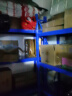 施尔福 货架仓储家用置物架轻型仓库库房展示架金属层架中型货物架子 蓝色-四层-主架 轻型货架 长120* 宽40* 高200cm 实拍图