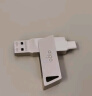 爱国者（aigo）128GB Type-C USB3.2 手机U盘 U322 银色 读速180MB/s 双接口手机电脑用 实拍图