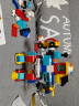 费乐（FEELO）大颗粒拼装积木男孩玩具兼容乐高儿童节日礼物172粒机器人2202-1  六一儿童节日礼物 实拍图