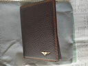 七匹狼（SEPTWOLVES）真牛皮名片夾大容量卡包男士薄隨身女商務(wù)簡(jiǎn)約便攜式證件包 曬單實(shí)拍圖