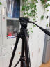 云腾（YUNTENG） VT-8008 微电影级专业大型三脚架云台套装 微单数码单反相机摄像机用 优质铝合金三角架黑色 实拍图