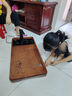 從簡(jiǎn)花梨木茶盤(pán)套裝電磁爐全自動(dòng)一體功夫茶具大號整塊實(shí)木排水式茶臺 花梨憶江南茶盤(pán)85*43*5CM單茶盤(pán) 曬單實(shí)拍圖