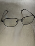 辛鏡色專業(yè)光學(xué)大框眼鏡男款顯瘦近視眼鏡防藍(lán)光多邊形顯臉小痞帥平光鏡 黑框 防藍(lán)光無(wú)度數(shù)【送鏡盒鏡布】 曬單實(shí)拍圖