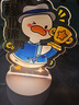 巴適小夜燈勵志擺件生日禮物男孩女孩女生獎勵學(xué)生獎品生日伴手禮回禮 前程似錦鴨【禮盒裝】 曬單實(shí)拍圖