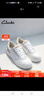 Clarks其樂輕盈系列女鞋新品透氣時尚厚底簡約輕盈防滑休閑板鞋 白色 261747264 37.5 曬單實拍圖