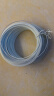 开图 扎丝 电镀锌铁丝扎线PVC绑扎丝电脑电源线捆扎绑线0.55mm/80米 扎丝0.55mm/80米（扁形）白色 实拍图