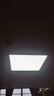 天蝸 集成吊頂燈led平板燈600x600石膏板工程面板燈60*60礦棉板鋁扣板 60x60-48w側發(fā)光纖薄【1.2cm】 曬單實(shí)拍圖