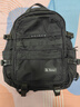 瑞戈女大學(xué)生書(shū)包高中學(xué)生男初中生電腦背包雙肩包旅行包大容量包 黑色 曬單實(shí)拍圖