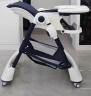 karmababy卡曼宝宝餐椅可折叠便携式多功能小孩婴儿椅子儿童吃饭餐桌座椅 【升级款】地中海蓝pro 实拍图
