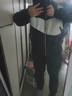 耐克（NIKE）男裝 冬季新款運(yùn)動(dòng)服薄款棉服防風(fēng)立領(lǐng)時(shí)尚休閑棉襖外套夾克 DD6056-010雙面穿 L 曬單實(shí)拍圖