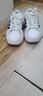 adidas GRAND COURT PLATFORM厚底增高網(wǎng)球板鞋女阿迪達(dá)斯輕運動 白色/黑色 38.5 曬單實拍圖