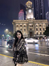 GARNUO黑色小香風(fēng)外套女羽絨服小個子春秋冬新款高級感加厚羊毛短款上衣 黑色【羽絨版】 M【116-130斤】 曬單實拍圖