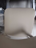 小匠材北欧家用塑料餐椅餐桌休闲吃饭椅子简约餐厅凳子靠背 卡琦色*2 实拍图