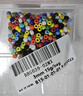 歐斯若 2-4mm實(shí)色米珠玻璃小珠子 手工diy飾品耳環(huán)手鏈項(xiàng)鏈配件制作材料 隨機(jī)混色 3mm 15g/包 約500顆 曬單實(shí)拍圖