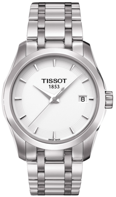 天梭(tissot)手表 库图系列 女士石英表t035.210.11.011.00