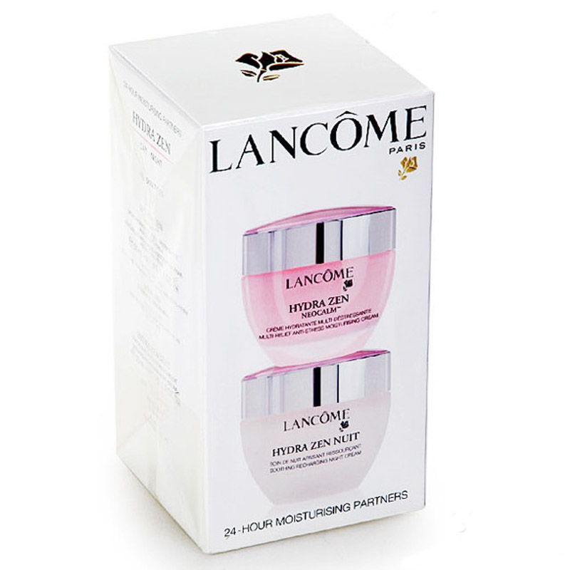 lancome兰蔻水份缘舒缓日霜晚霜套装