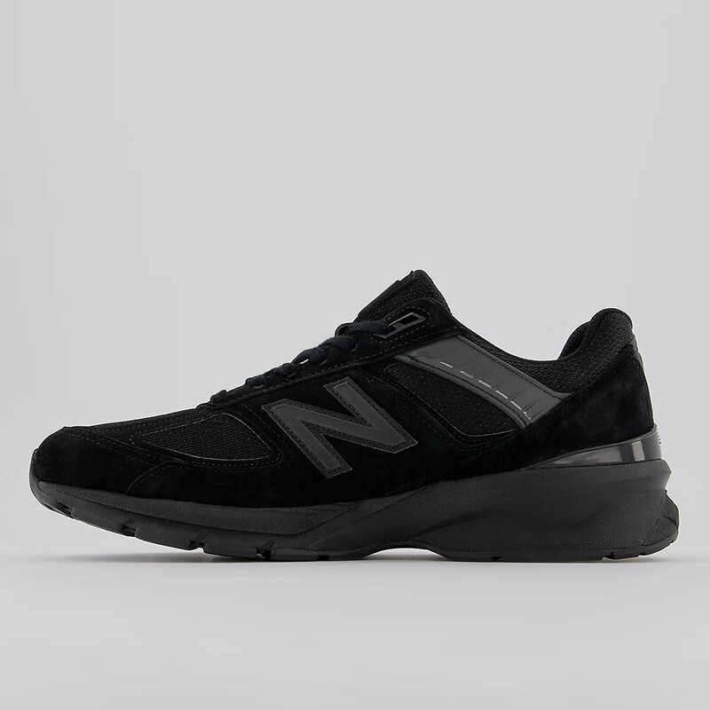 美产新百伦newbalancem990v5复古麂皮男士休闲运动鞋跑步鞋黑武士m990