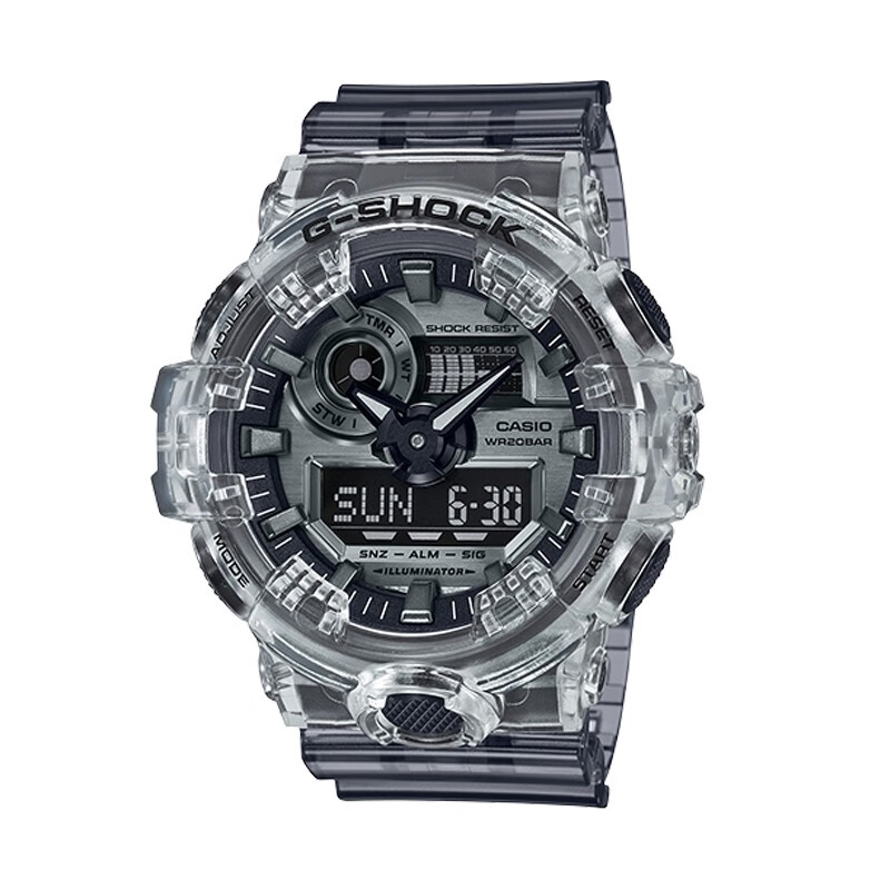 卡西欧 casio g-shock 冰川冰韧系列35周年限定运动防水男表 ga700sk