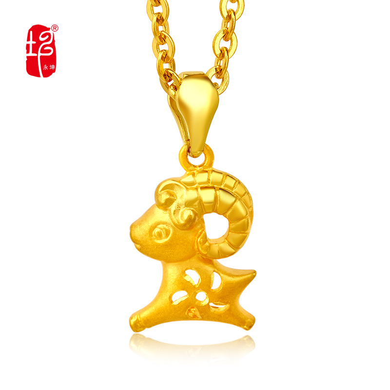 24K黄金项链女款9牌子品质好 新款好用