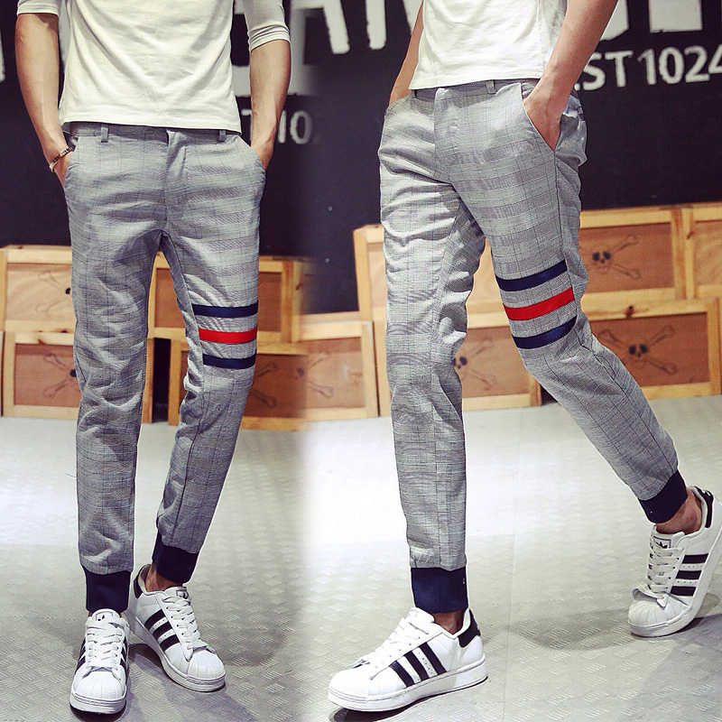 冬季韩版宽松休闲九分裤