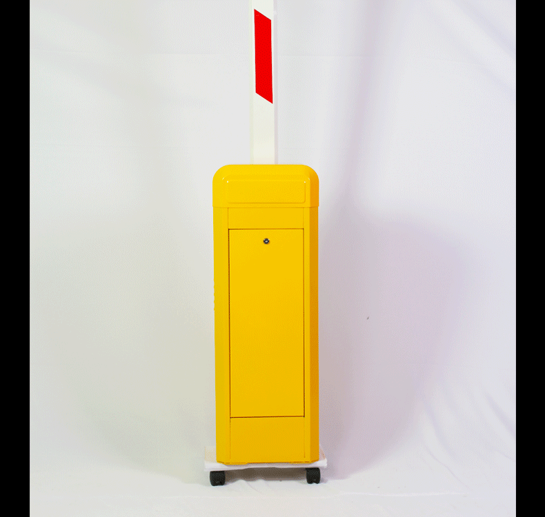 停车场道闸杆小区门口栏杆道闸机直杆电动栅栏门停车场收费杆 加厚