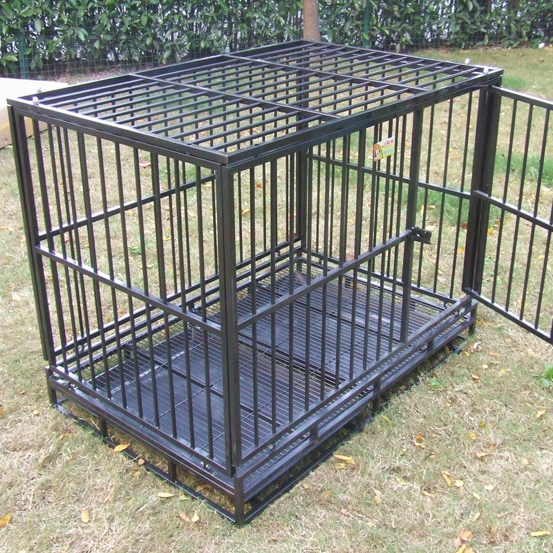 休普中大型犬专用狗笼 可折叠宠物笼狗窝狗用品 宠物用品 可折叠圆管