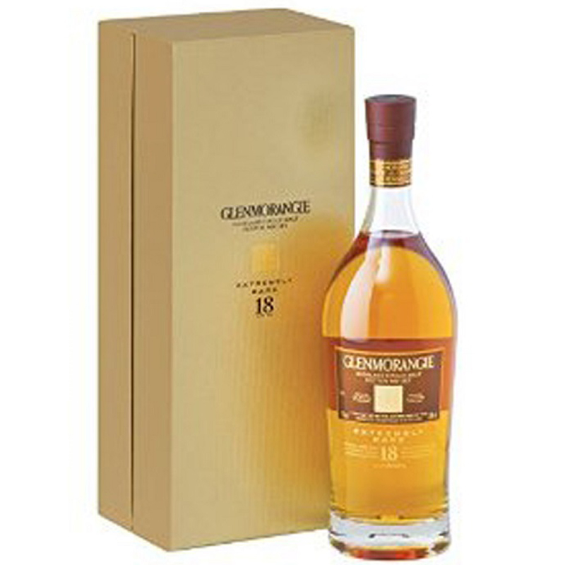 洋酒glenmorangie 格兰杰 18年 单一麦芽苏格兰威士忌 700ml