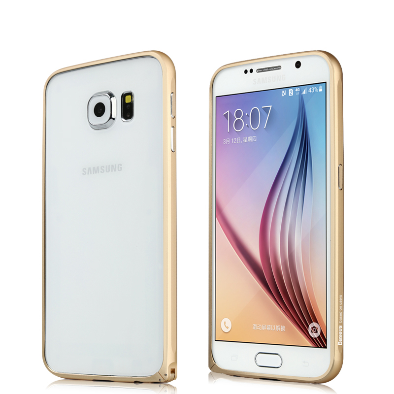 倍思 三星s6保护壳金属边框手机壳手机套 适用于三星galaxy s6/g9200
