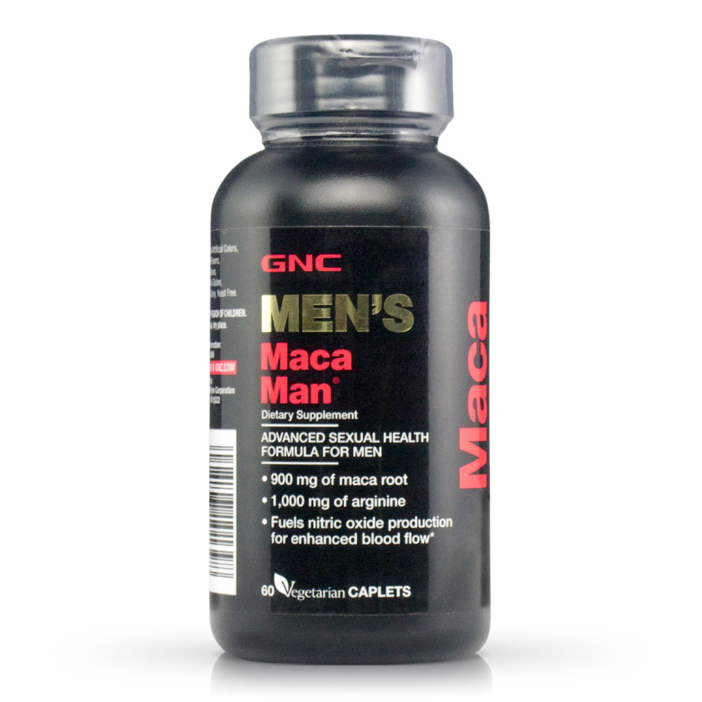 美国直邮gnc秘鲁玛咖片 马卡玛卡maca精氨酸60粒 补肾