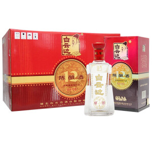 白云边12年陈酿感恩42vol兼香型白酒500ml6瓶整箱装