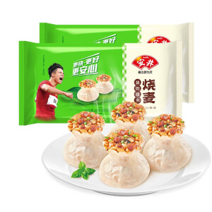 anjoy安井猪肉糯米烧麦300g2包