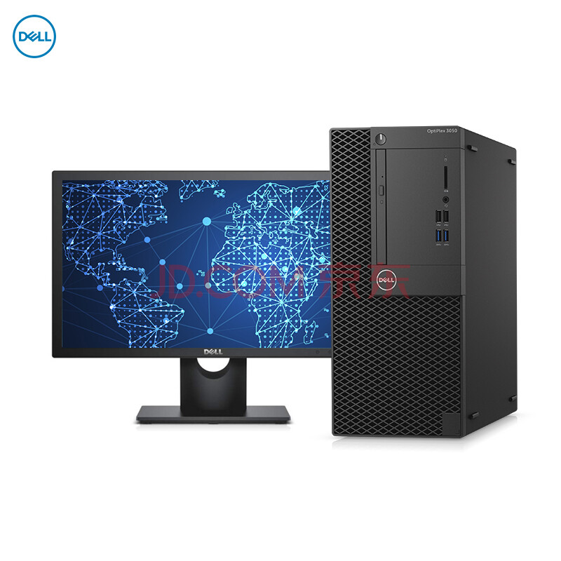 戴尔optiplex 3050mt 戴尔 Dell Optiplex 3050 Tower 商用台式电脑 酷睿i5 7500 4gb 1tb 集显dvd Win10h 21 5英寸 行情报价价格评测 京东