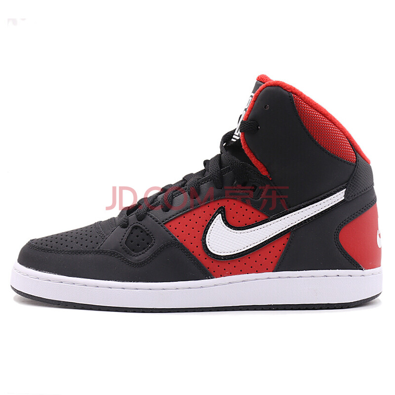 nike son of force mid red black