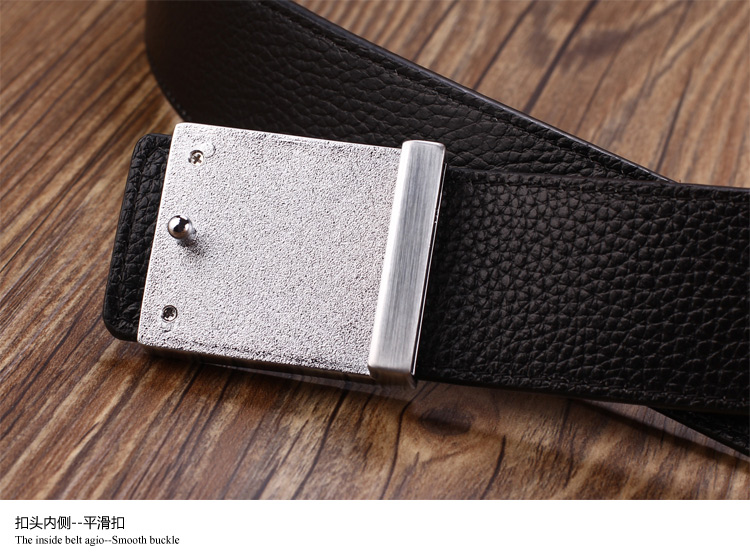 originalboyman 2014新款男士卡扣式皮带真皮皮带牛皮带 腰带 pd025