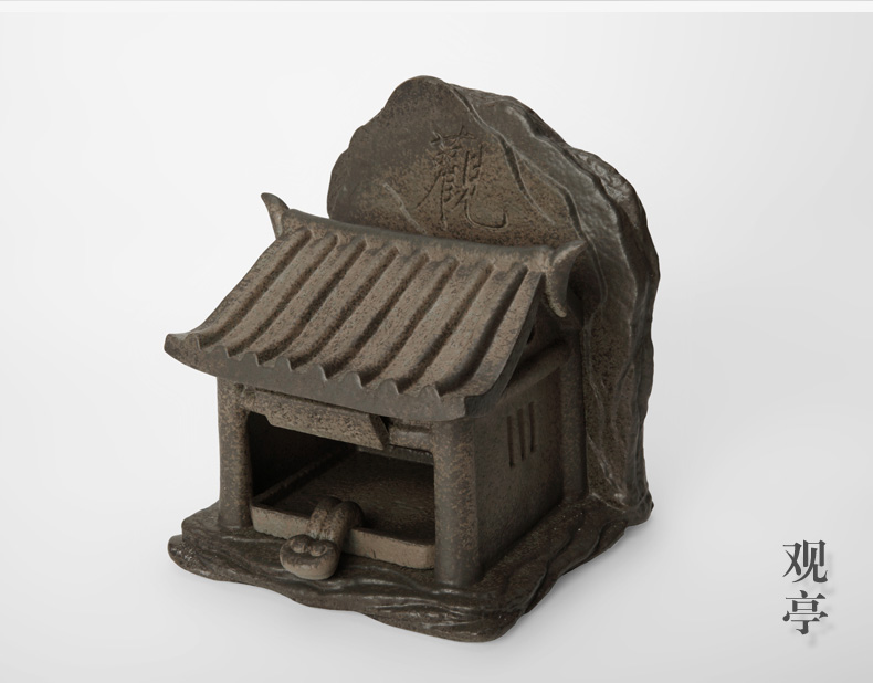 
                                        万仟堂 香薰炉 陶瓷 观亭                
