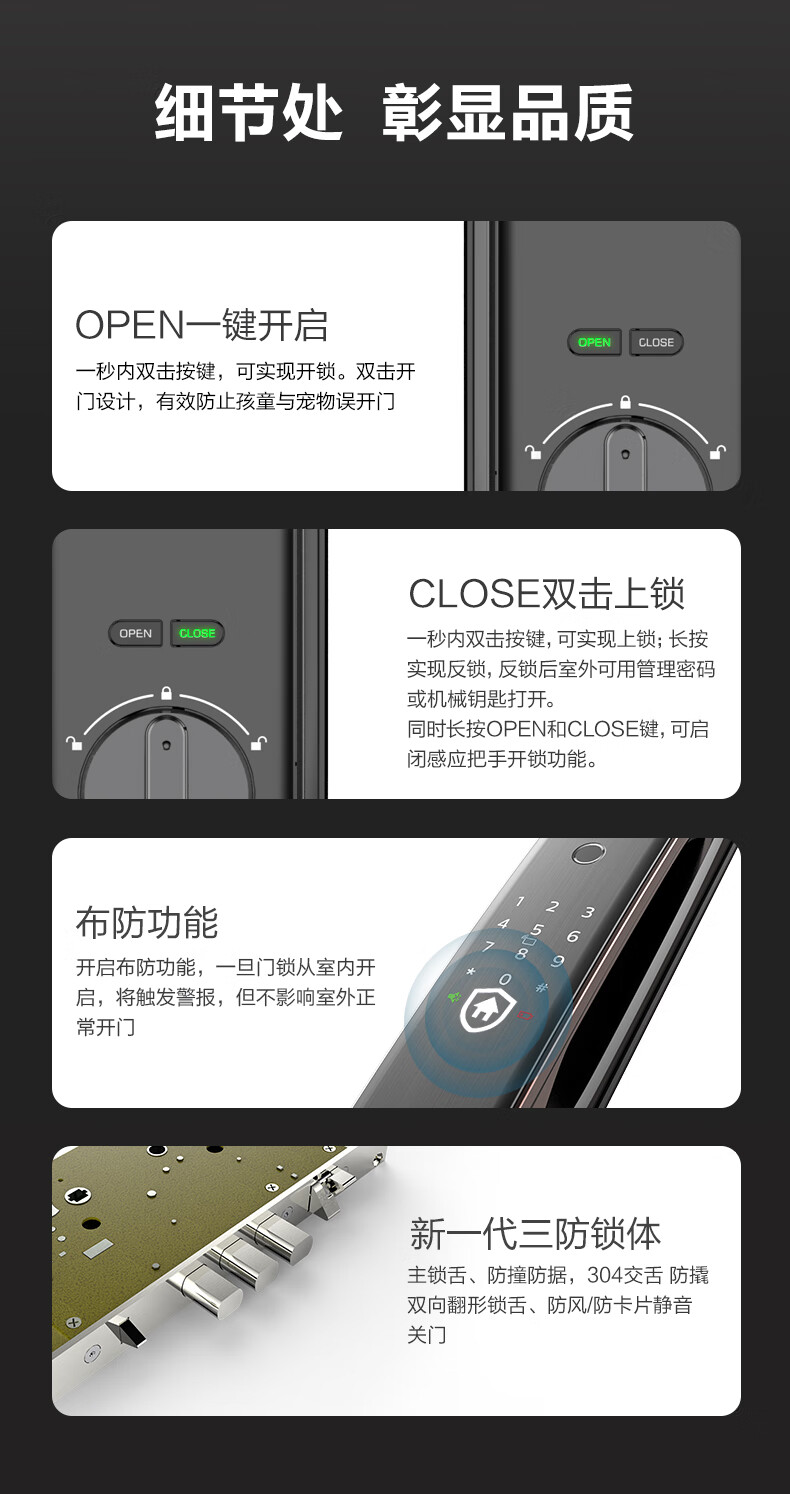 PHILIPS 飞利浦 DDL702E 智能锁 图20