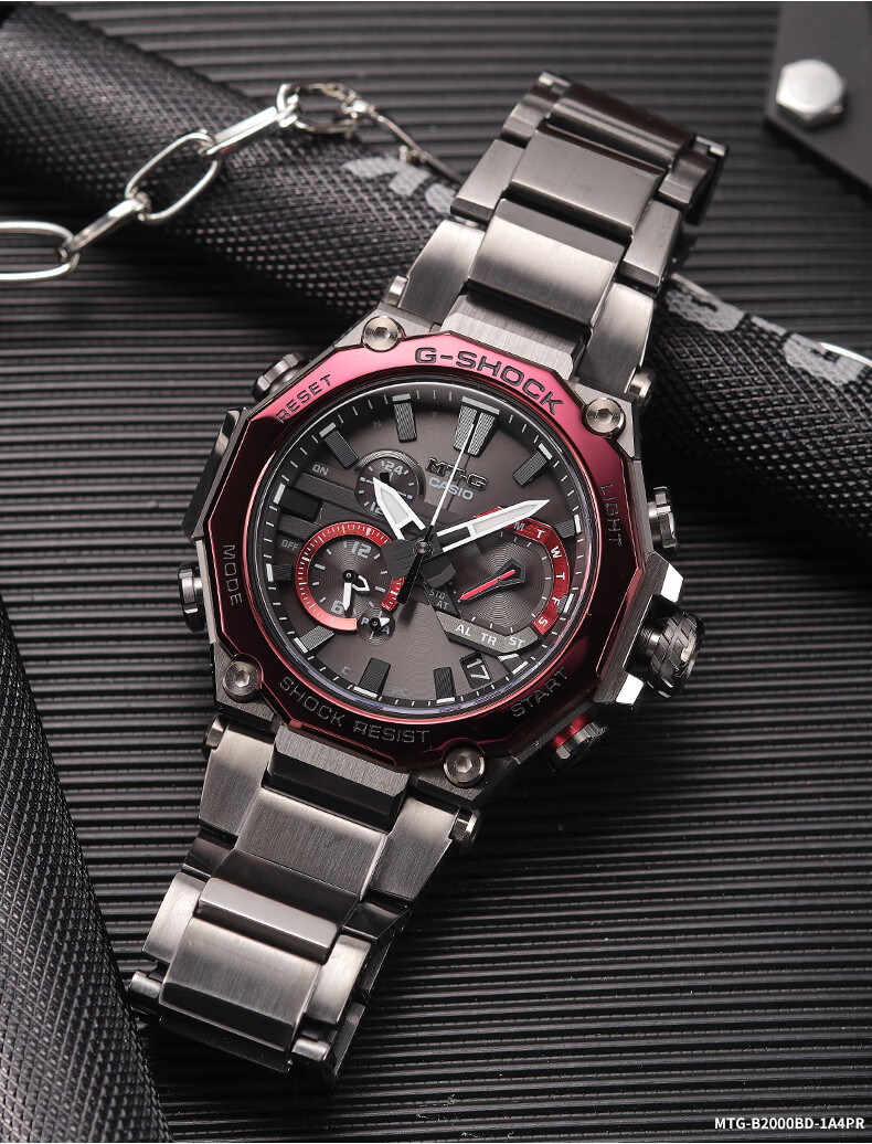 卡西欧(casio) 不死鸟蓝凤凰mtg手表代言高端男表官网限量运动蓝牙