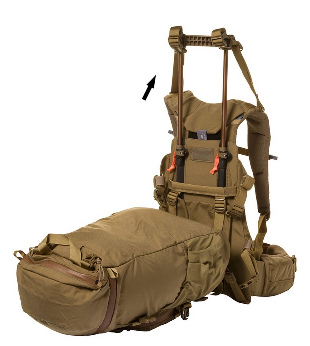 mysteryranch神秘农场户外徒步登山popup重装双肩背包狩猎包外背架可