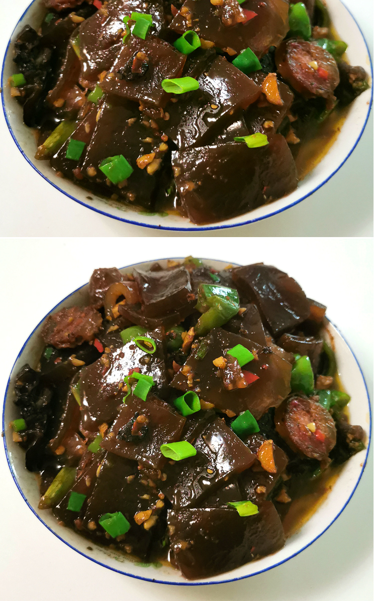 【红苕凉粉】阆中农家特色红薯凉粉炒凉粉四川南充特色土特产红苕凉粉