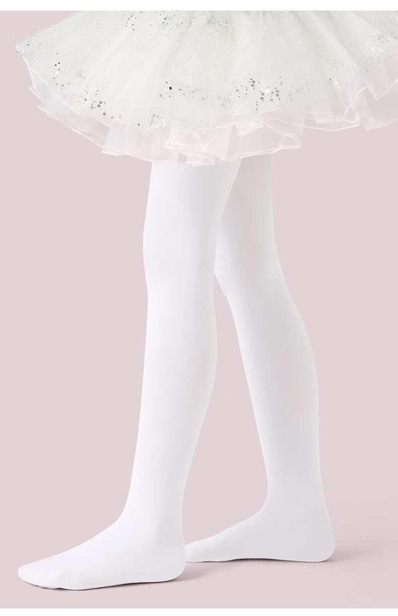 Barbie Children's Tights Girls Dance Socks Spring and Autumn Thin White Stockings Girls Leggings Practice Dance Base Socks 5
