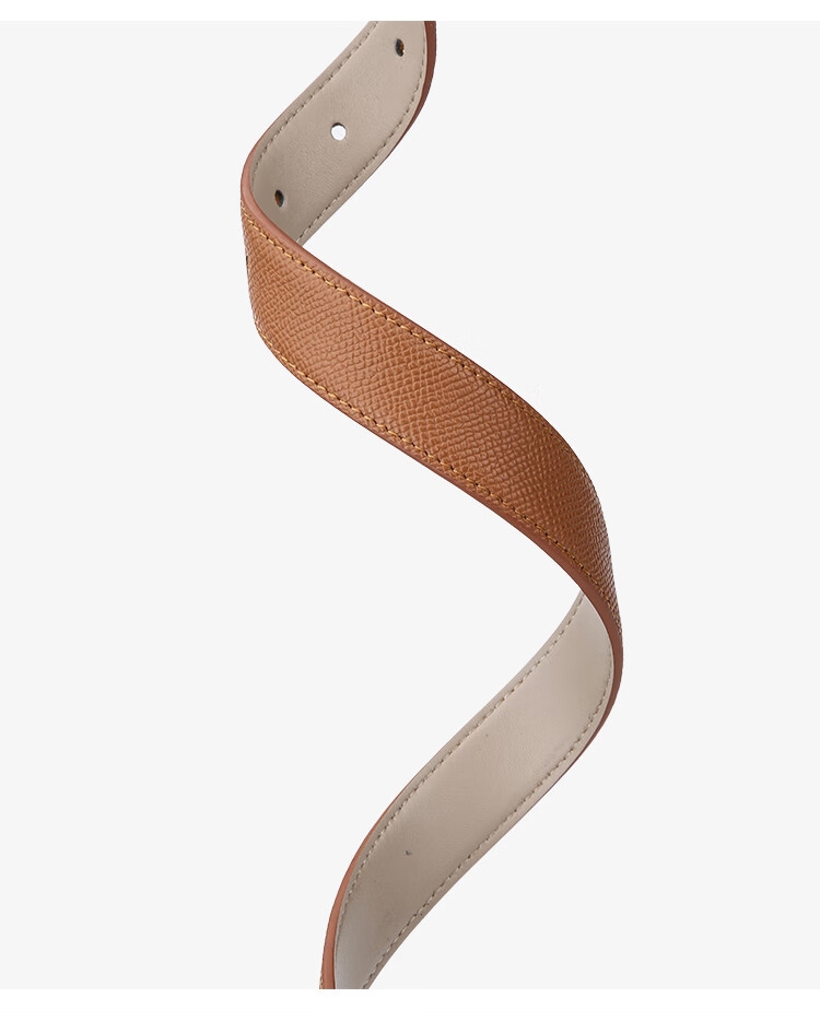 HONGU Women's Belt, Cowhide Waistband, Slim Waist Belt, Trendy Leather Strap, Birthday Gift for Girlfriend 9