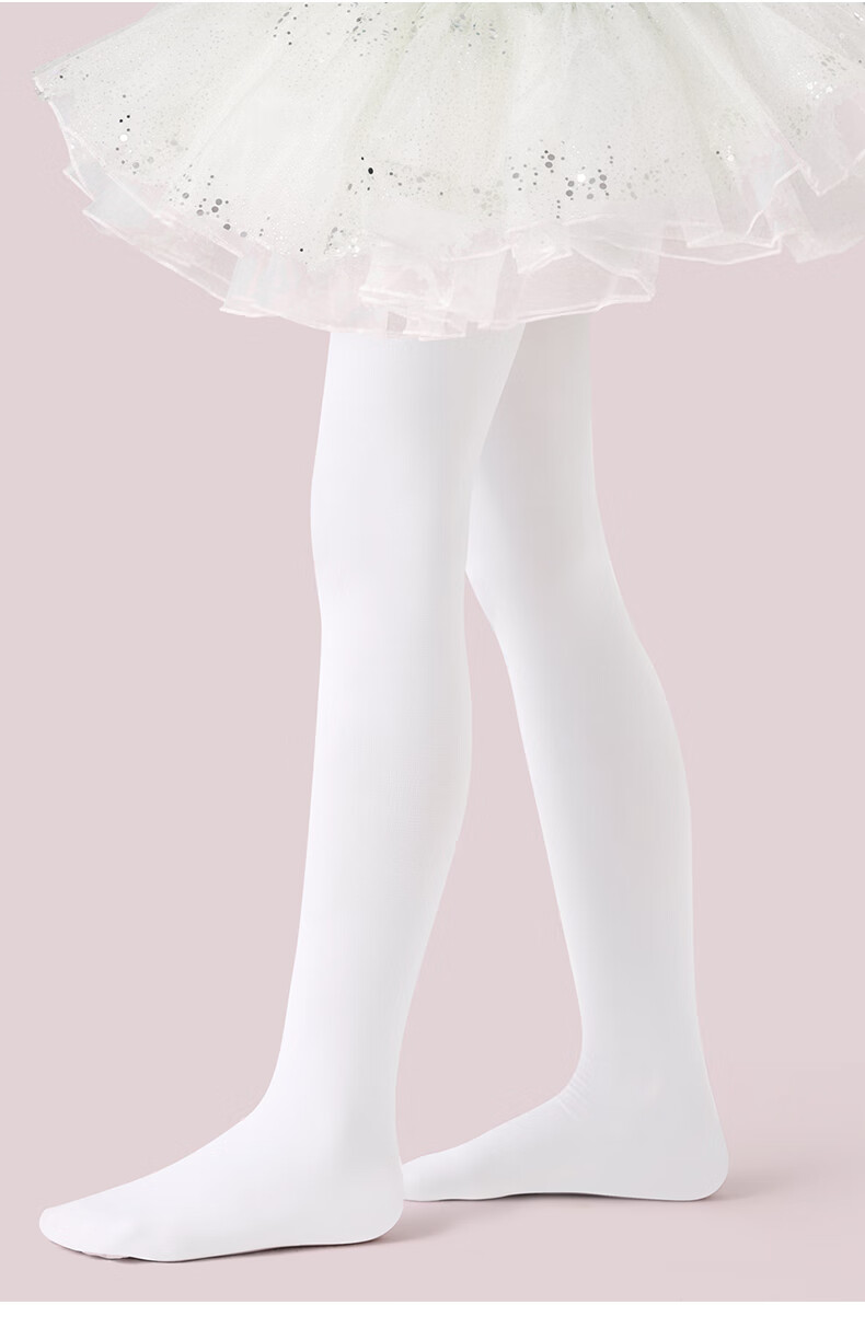 Barbie Children's Tights Girls Dance Socks Spring and Autumn Thin White Stockings Girls Leggings Practice Dance Base Socks 7