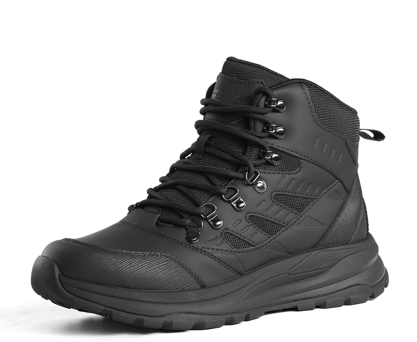3515 Men's Outdoor Anti-Puncture Hiking Boots Non-Slip Wear-Resistant Training Combat Boots Black Size 43 10