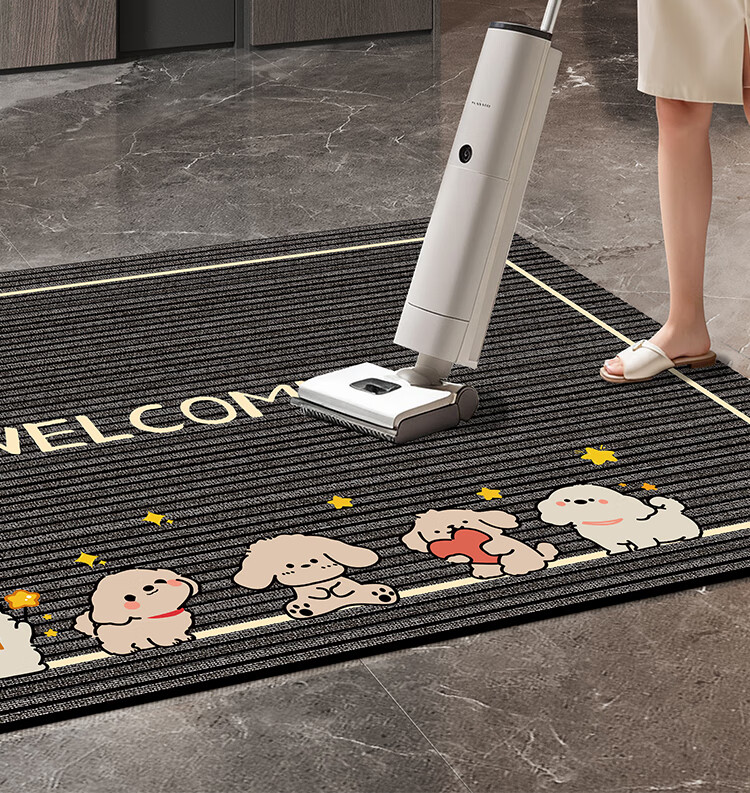 Bodisi Entrance Door Mat, Customizable Water-Absorbent Non-Slip Floor Mat for Entryway and Bathroom, 120x80CM 7