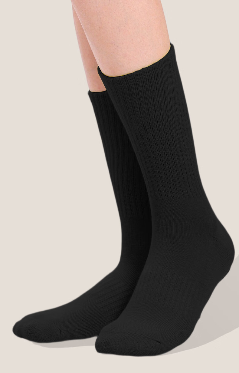 Zhiyouban Modern Dance Non-Slip Socks Children's Ballet Socks Chinese Classical Dance Practice Mid-Calf Socks for Men and Women Adults 14