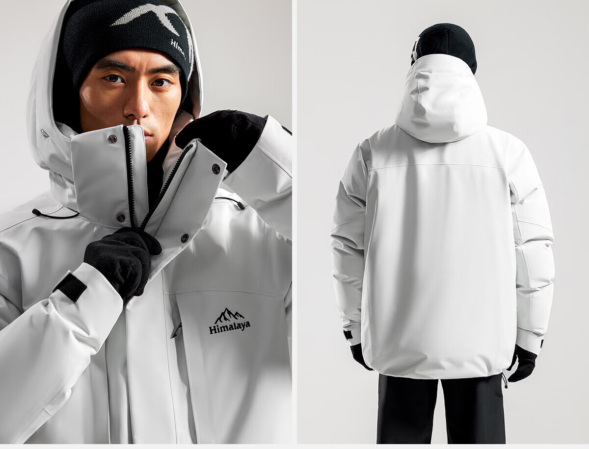 Himalaya Nyingchi Hard Shell Goose Down Jacket 800 Fill Power 95% Down -30°C High Mountain Climbing Waterproof Windproof Cold-Resistant Outdoor Down Jacket 4