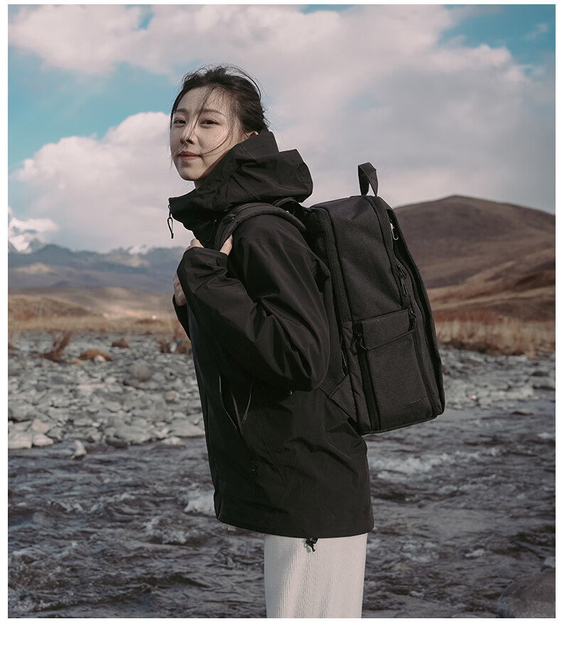 ELECOM High-End Structured Professional DSLR Camera Backpack for Nikon Canon Outdoor Photography 19
